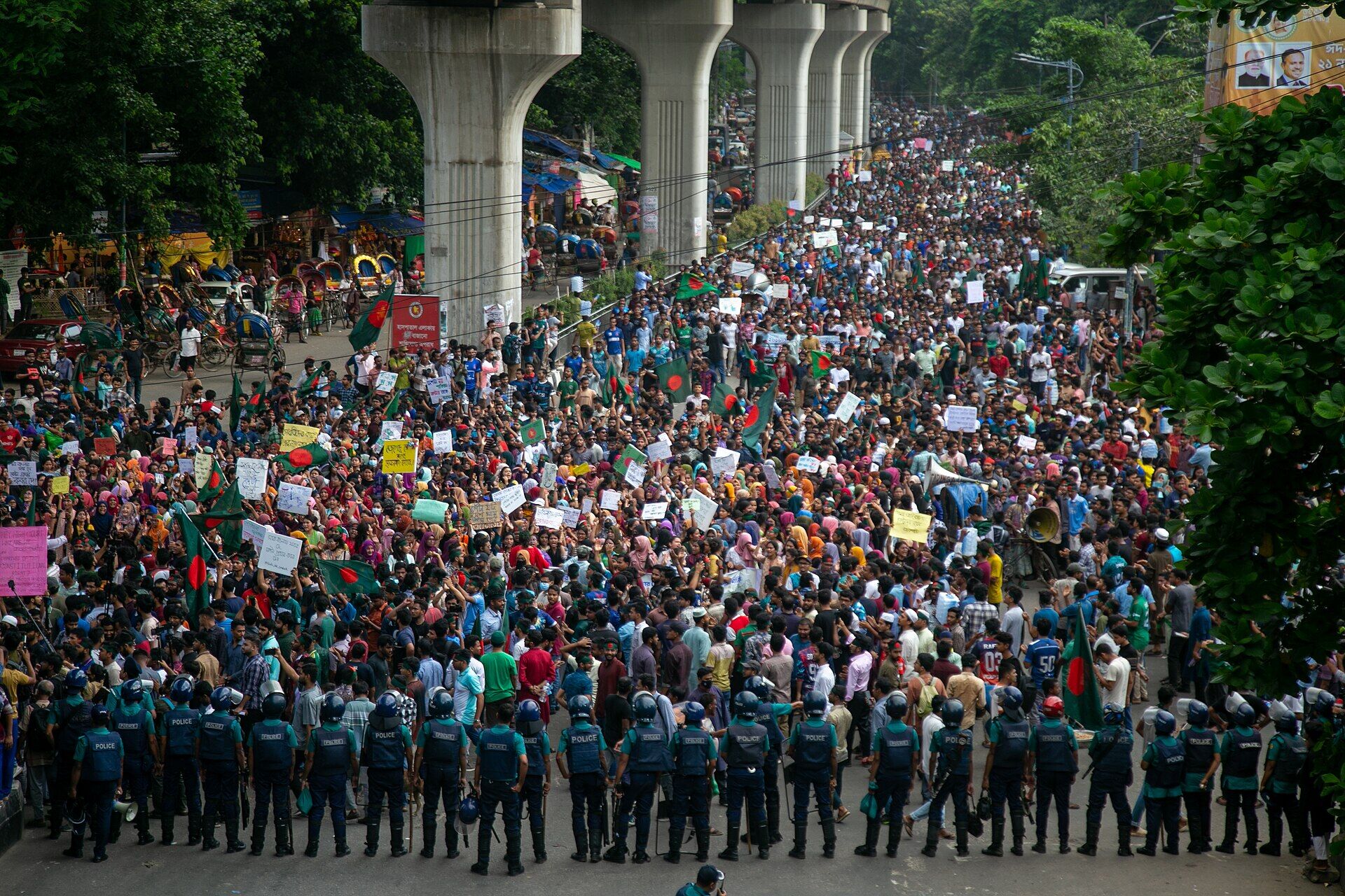 Dhaka University, 16 July 2024